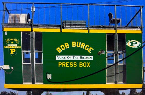 Bob Burge Press Box